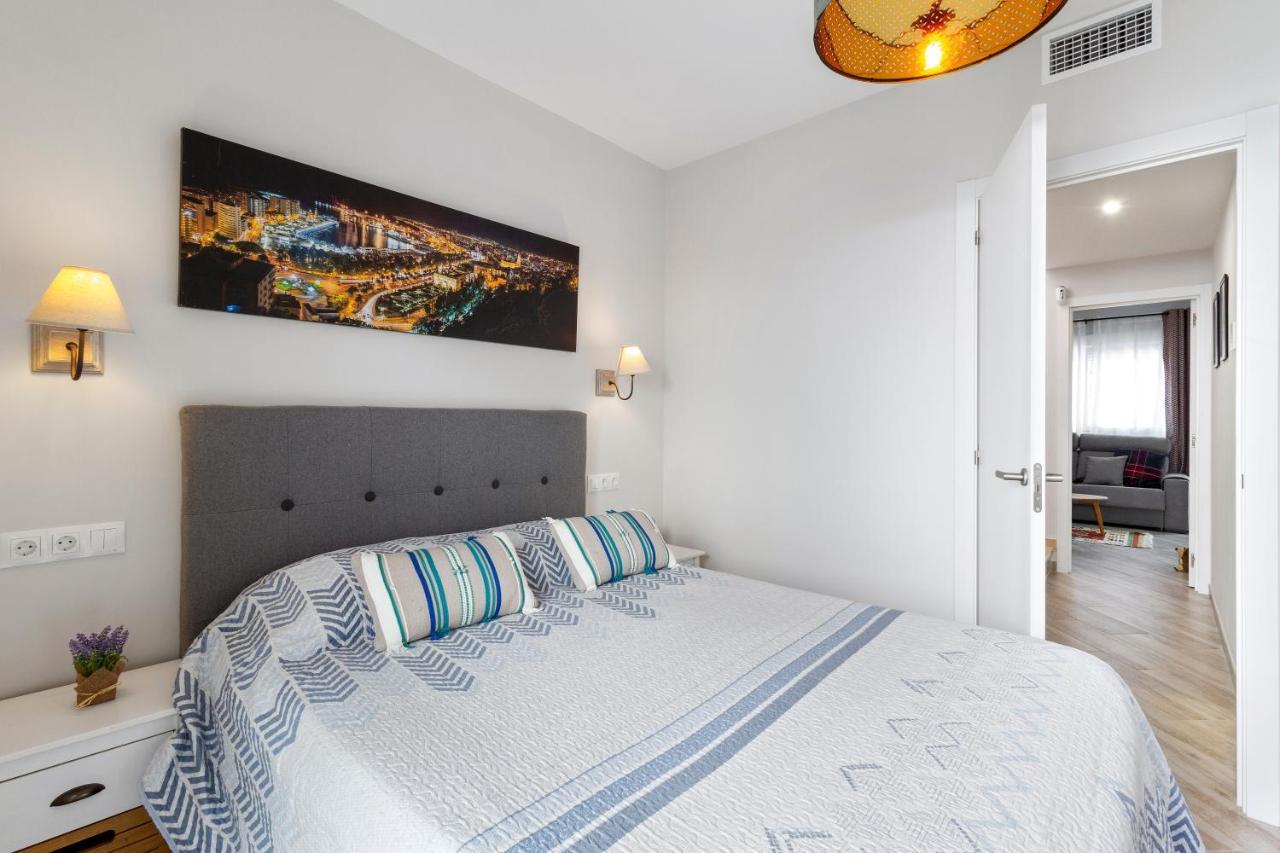 Barcelo 21, Parking On Request, Atico With Terrace & Studio With Patio, Center, Breakfast Included, Quite Neighborhood, Bc Málaga Exteriör bild